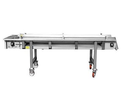 Masă de sortare cu banda.