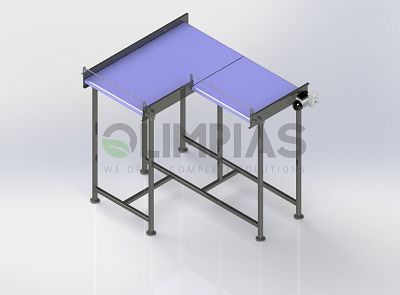 Bandă transportoare dublă