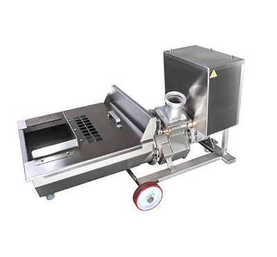 Pompă  cu rotor eliptic pentru piureul de fructe