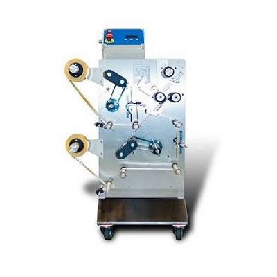 Mașină de etichetat cu două bobine