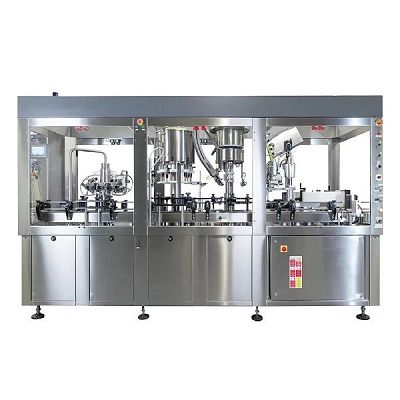 Unibloc - clătire, umplere, dopuire şi etichetare