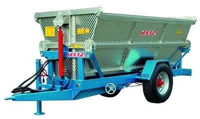 Remorcă cu snec pentru golire