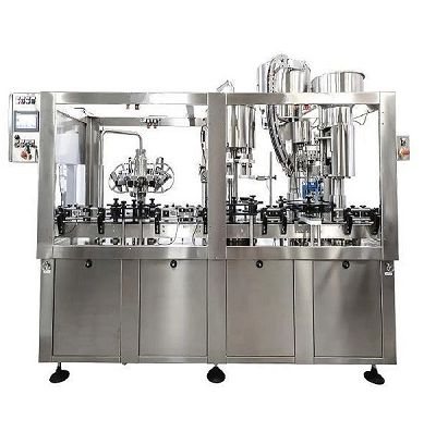 Tribloc automat clătire - umplere - dopuire