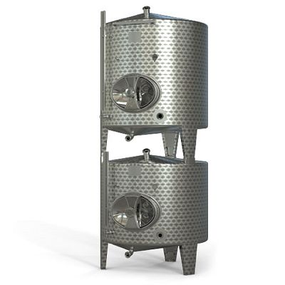 Rezervoare cilindrice suprapuse