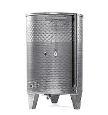 Rezervor cu capac flotant cu manta dublă de răcire