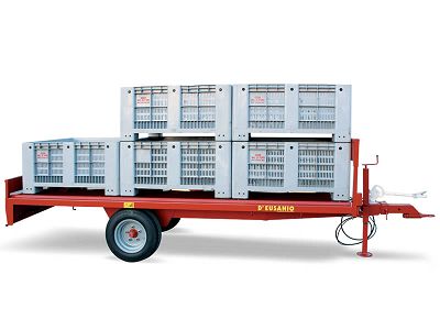 Platformă fixă pentru transport box-paleți