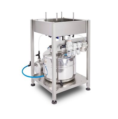 Echipament pentru clătirea borcanelor