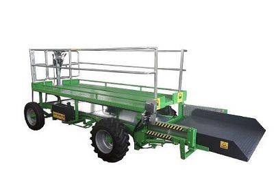 Platformă (fixă) de lucru și recoltat fructe, model YS SANTONI