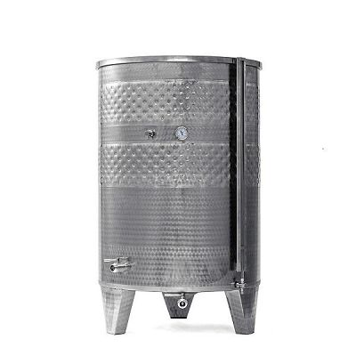 Rezervor cu capac flotant și două mantale de răcire