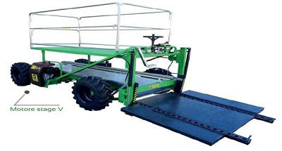 Platformă (fixă) de lucru și recoltat fructe, model YS STANDARD