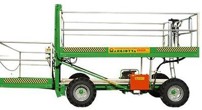 Platformă (fixă) de lucru și recoltat fructe, model FS GUADAGNINO