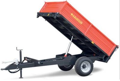 Remorcă agricolă monoax model DRT 35