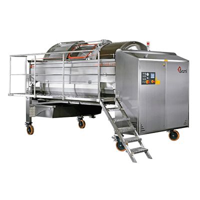 Presă pneumatică pentru fructe