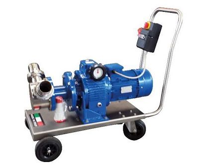 Pompă cu rotor din neopren hidraulică