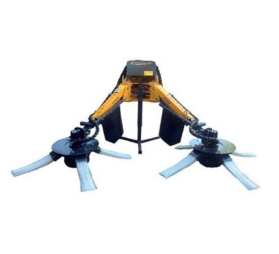 Perie dublă cu montare anterioară